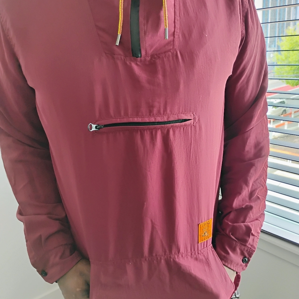 Mens Size L Diamond Supply Co. Anorak Jacket